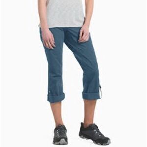 KÜHL Spire Roll-Up Deep Harbor Blue 16S Short Hiking Pant NWOT